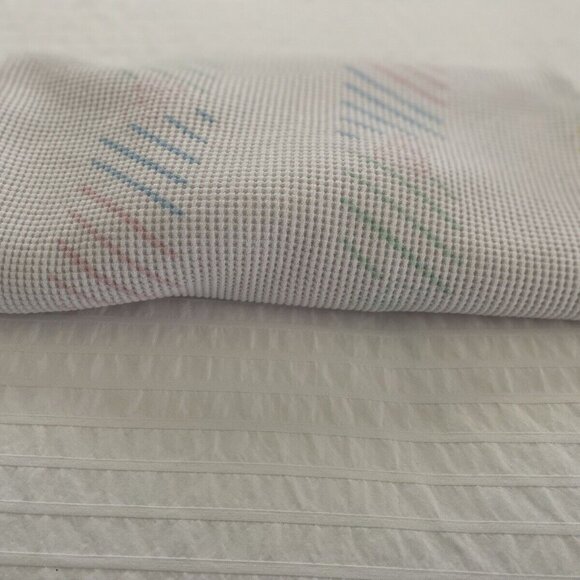 Vintage Baby Morgan Cozy‎ Bear Pastel Blanket Thermal Waffle Weave Security EUC - Picture 11 of 16